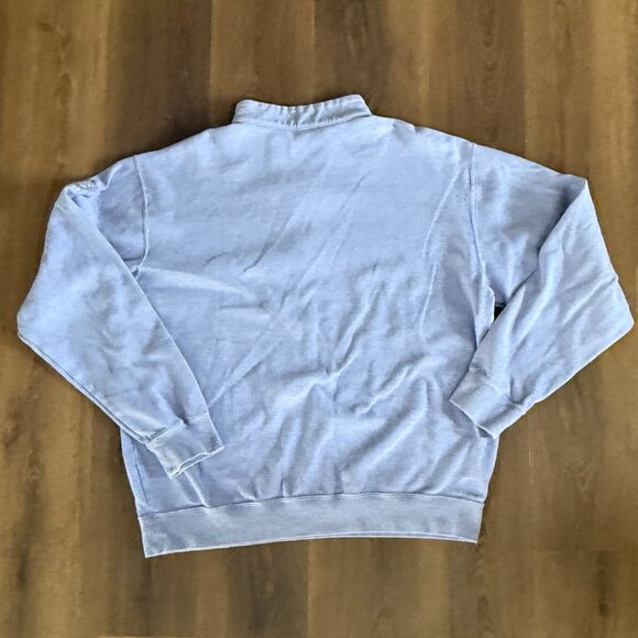 Peter Millar Quarter Zip Sweater Mens XXL Light Blue Golf Pullover - Picture 6 of 6